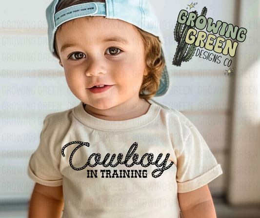 cowboy in training