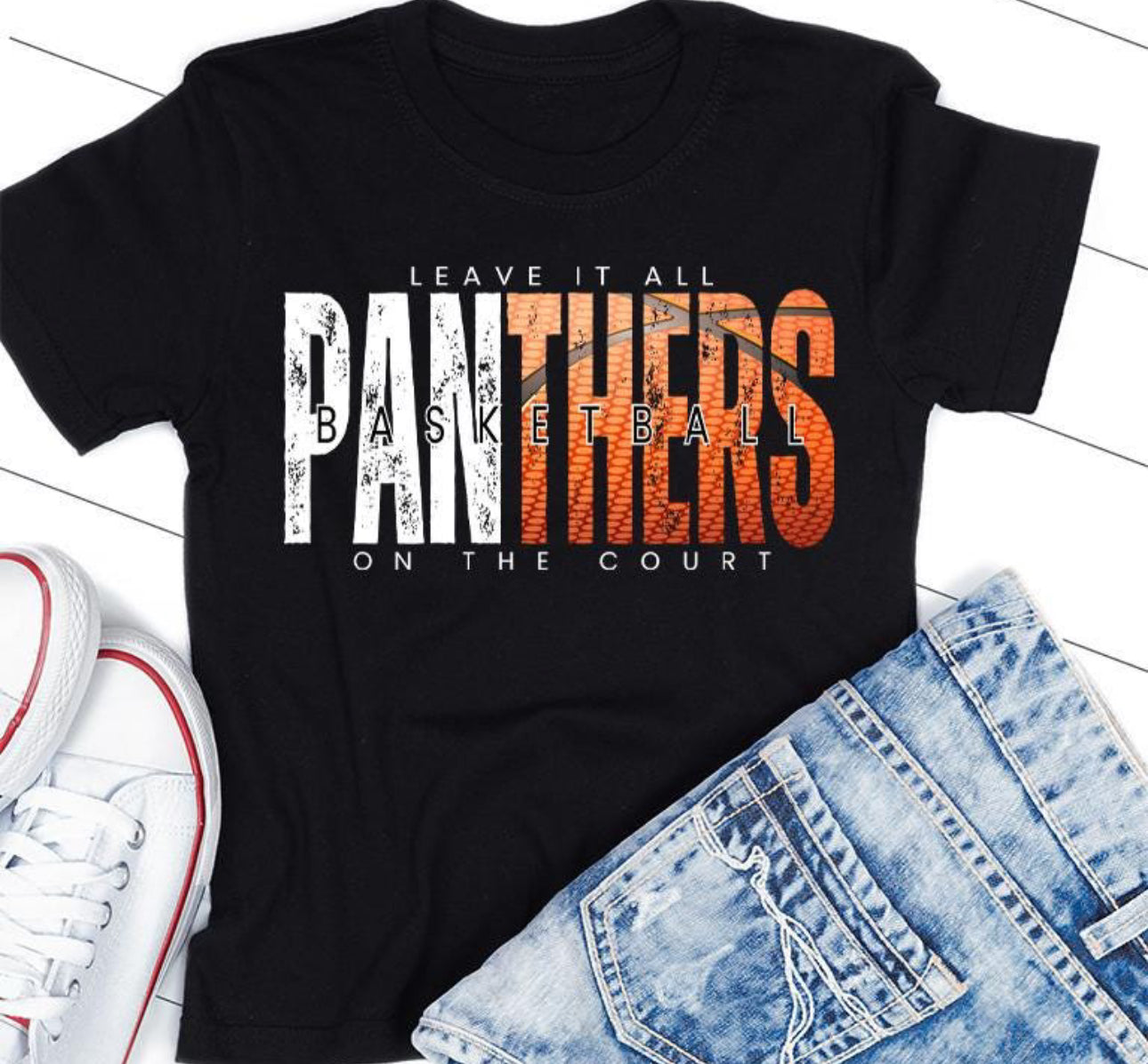 Basketball Leave It All On Court- ANY MASCOT