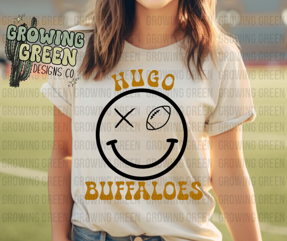 Football Smiley - Custom