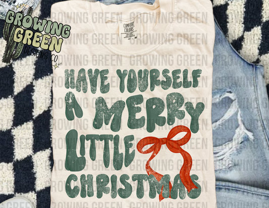 Have yourself a merry little Christmas bow