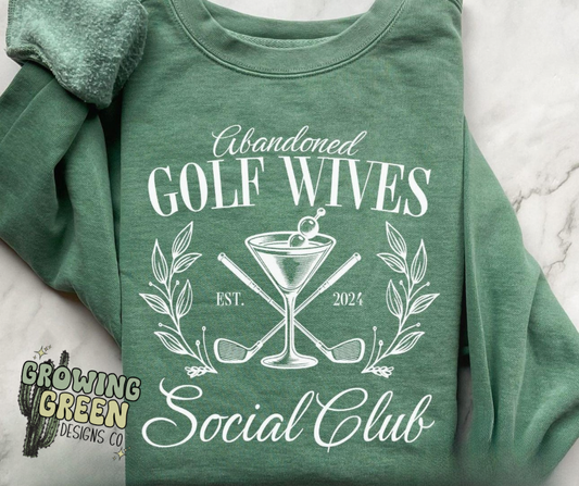 Abandoned Golf Wives