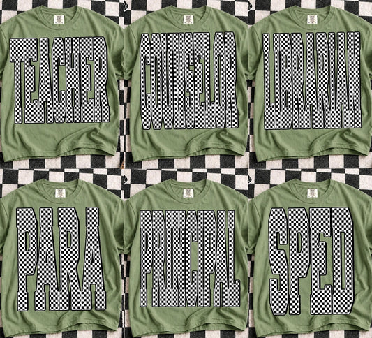 B&W Checker - Occupation
