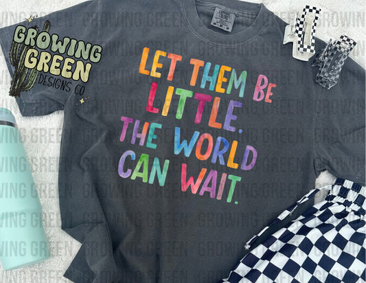 Let them be little