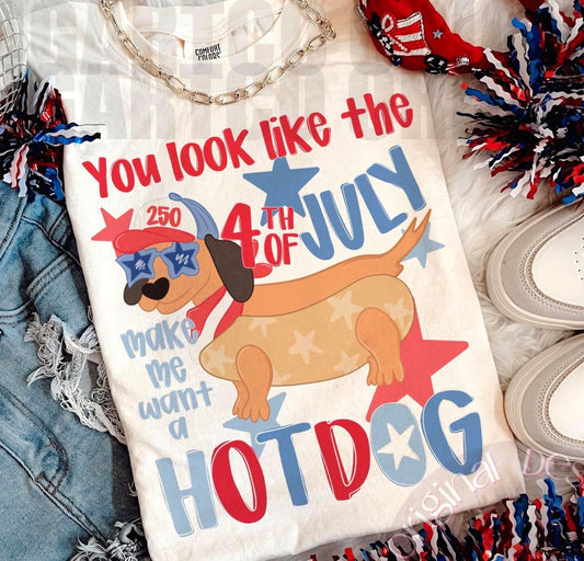 You look like hot dog