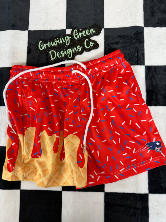 Patriots Drip Shorts