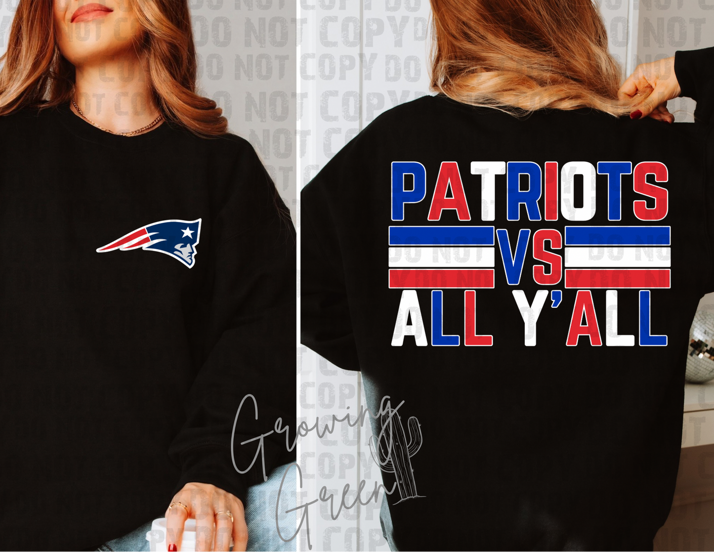 Custom Mascot/Team VS ALL Y’ALL