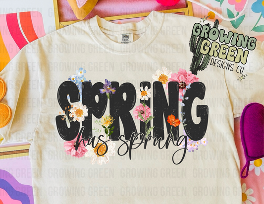 Spring has sprung