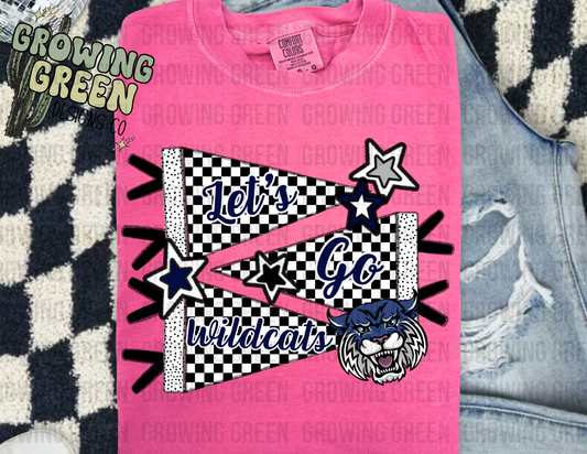 Let’s Go Checkered Banner - CUSTOM