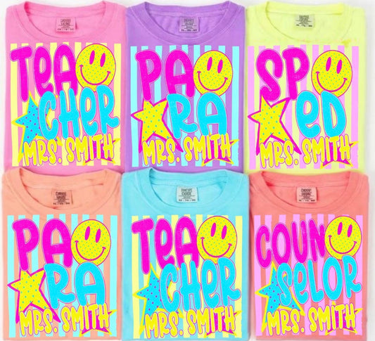 Bright Teacher/Para/Sped/Counselor