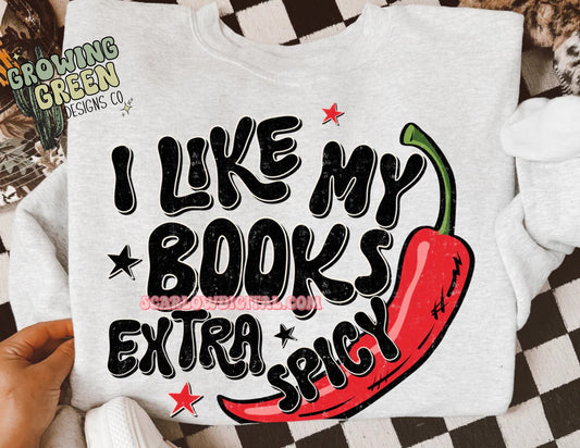 i like my books extra spicy