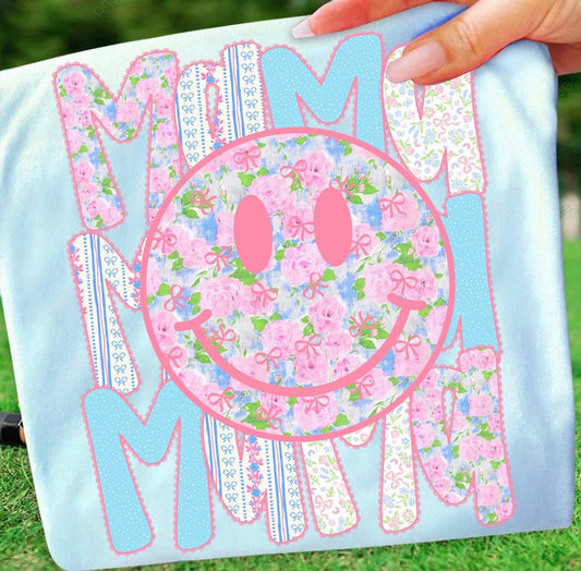 Mama Floral Smiley