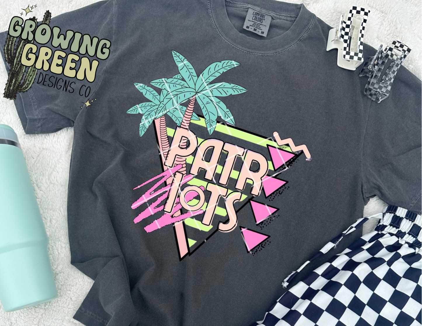 Palm Retro Mascot