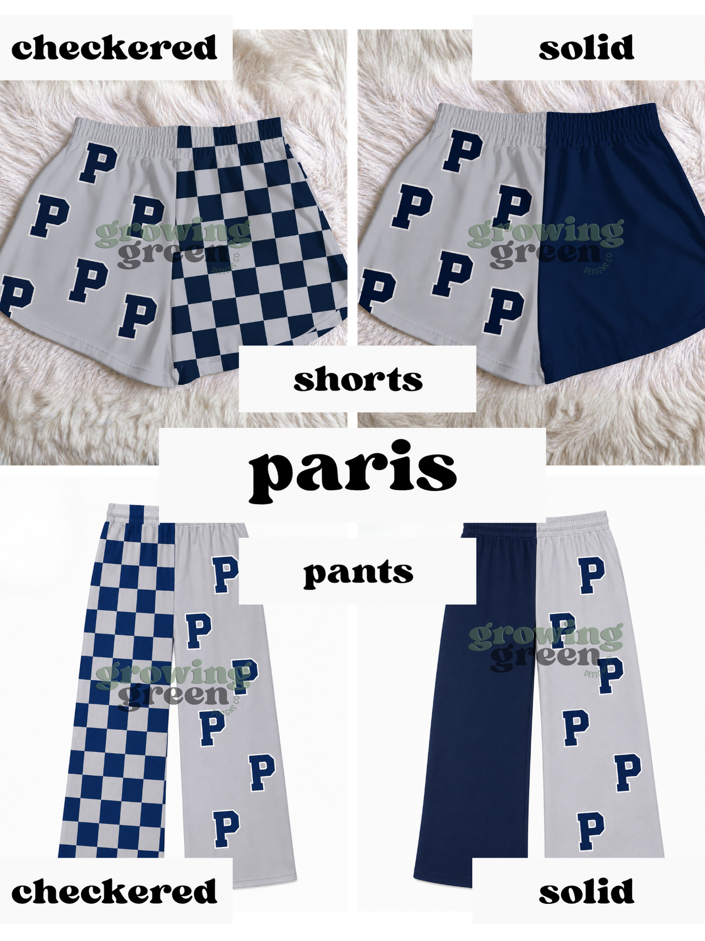School Split Spirit Bottoms - PRE ORDER