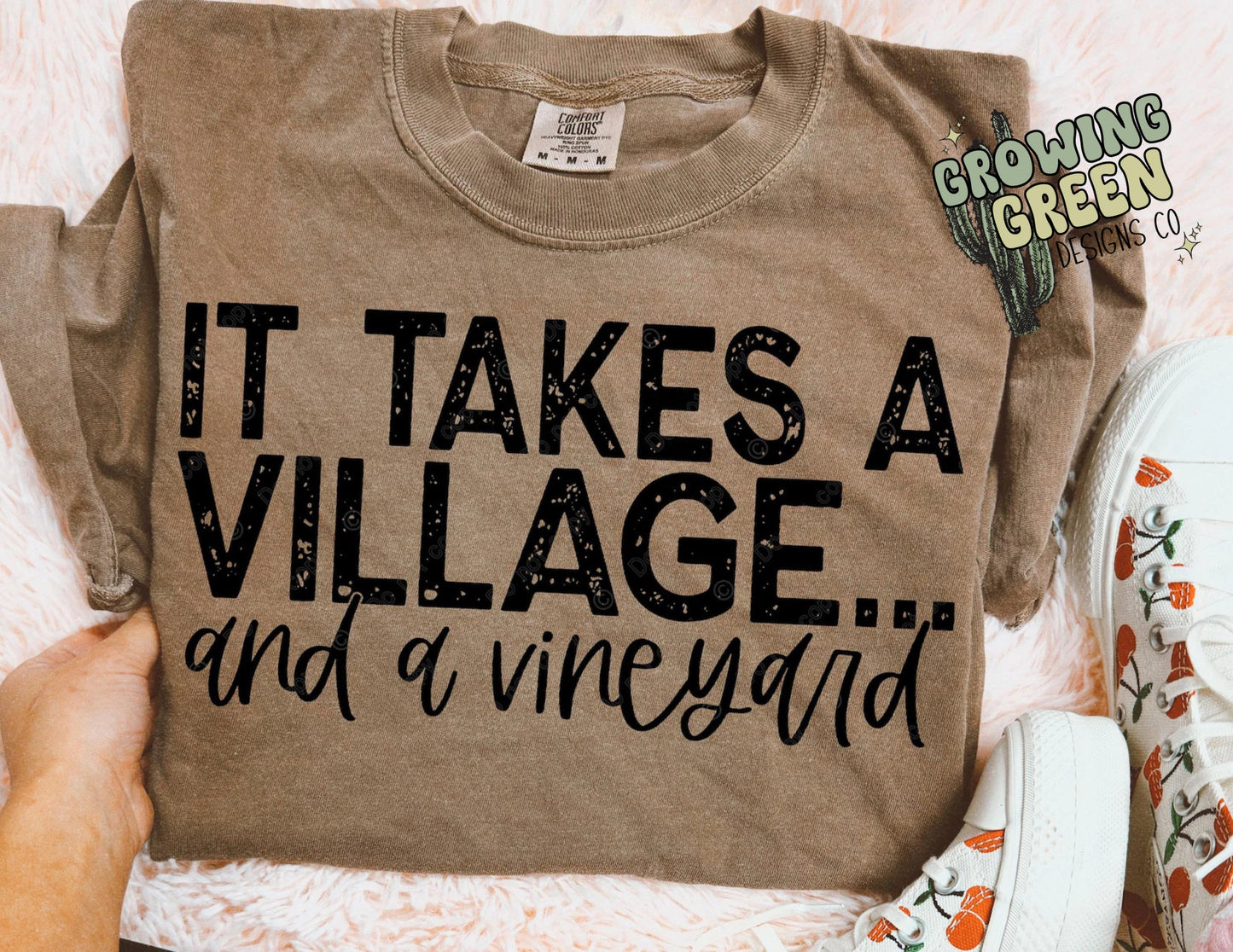 it takes a village and a vineyard