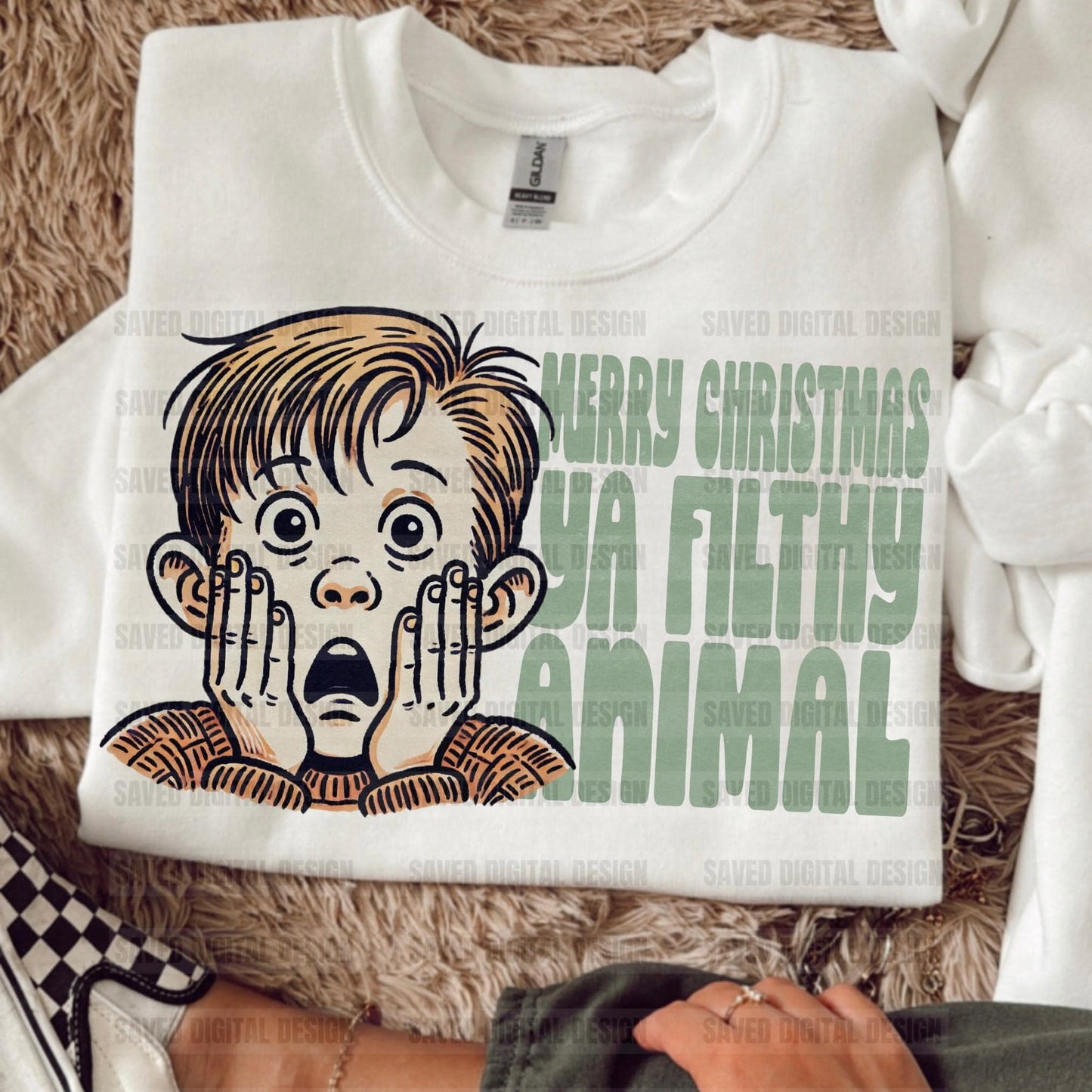 Merry Christmas Ya Filthy Animal