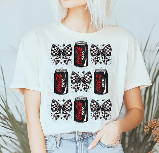 Coke Zero Checkered Coquette