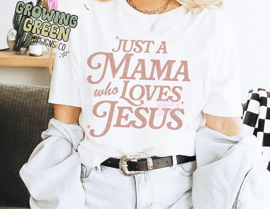 Just A Mama Who Loves Jesus