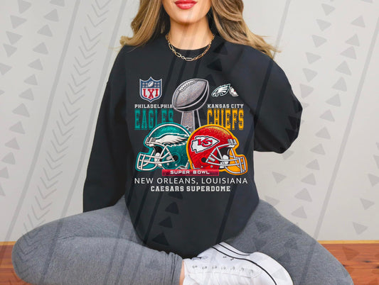 Chiefs VS Eagles LIX