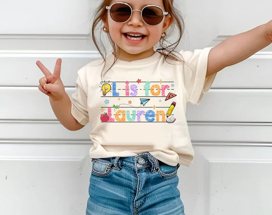 Personalized Notebook Back To School