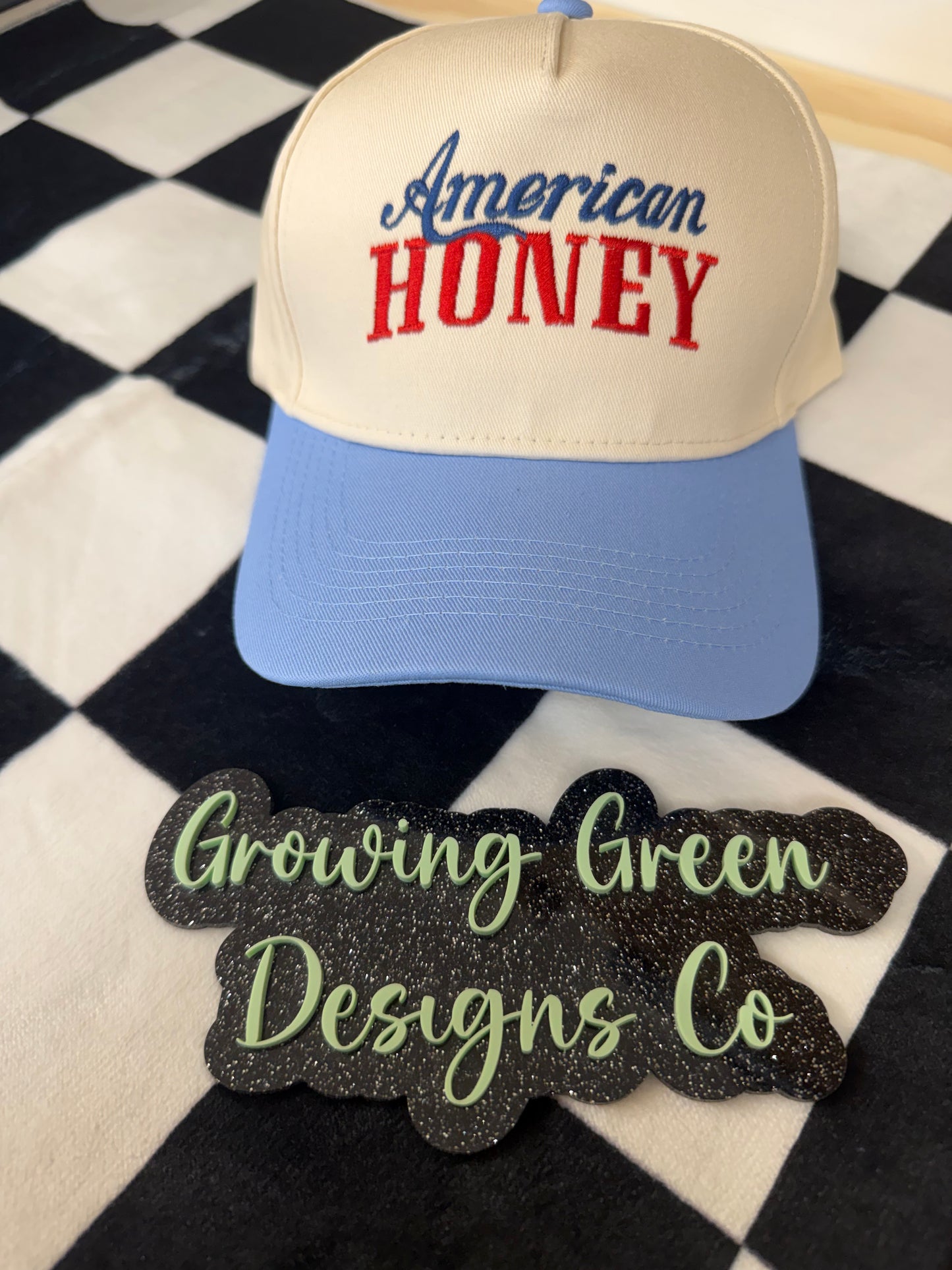 American Honey Embroidery Hat