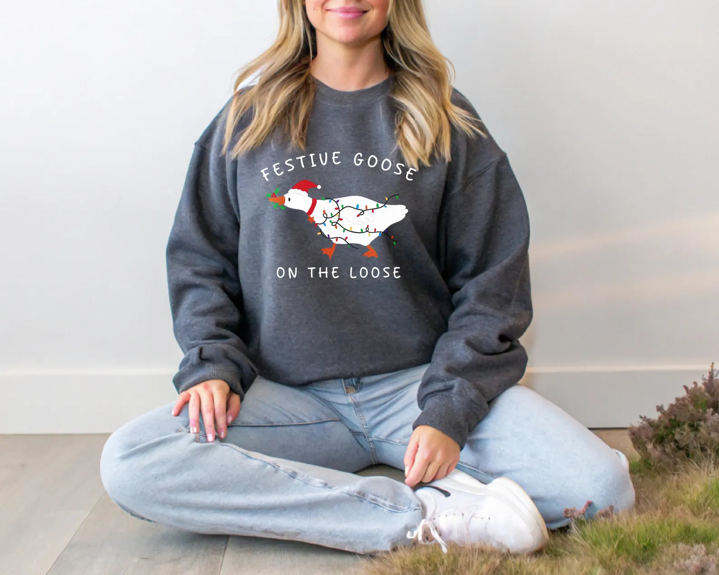 Festive Goose On The Loose