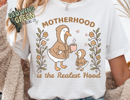 Motherhood is the realest hood
