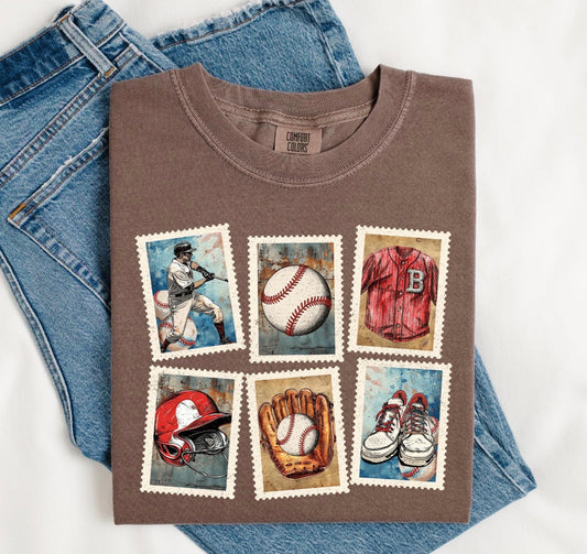 Baseball Vintage Stamps