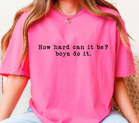 How hard can it be