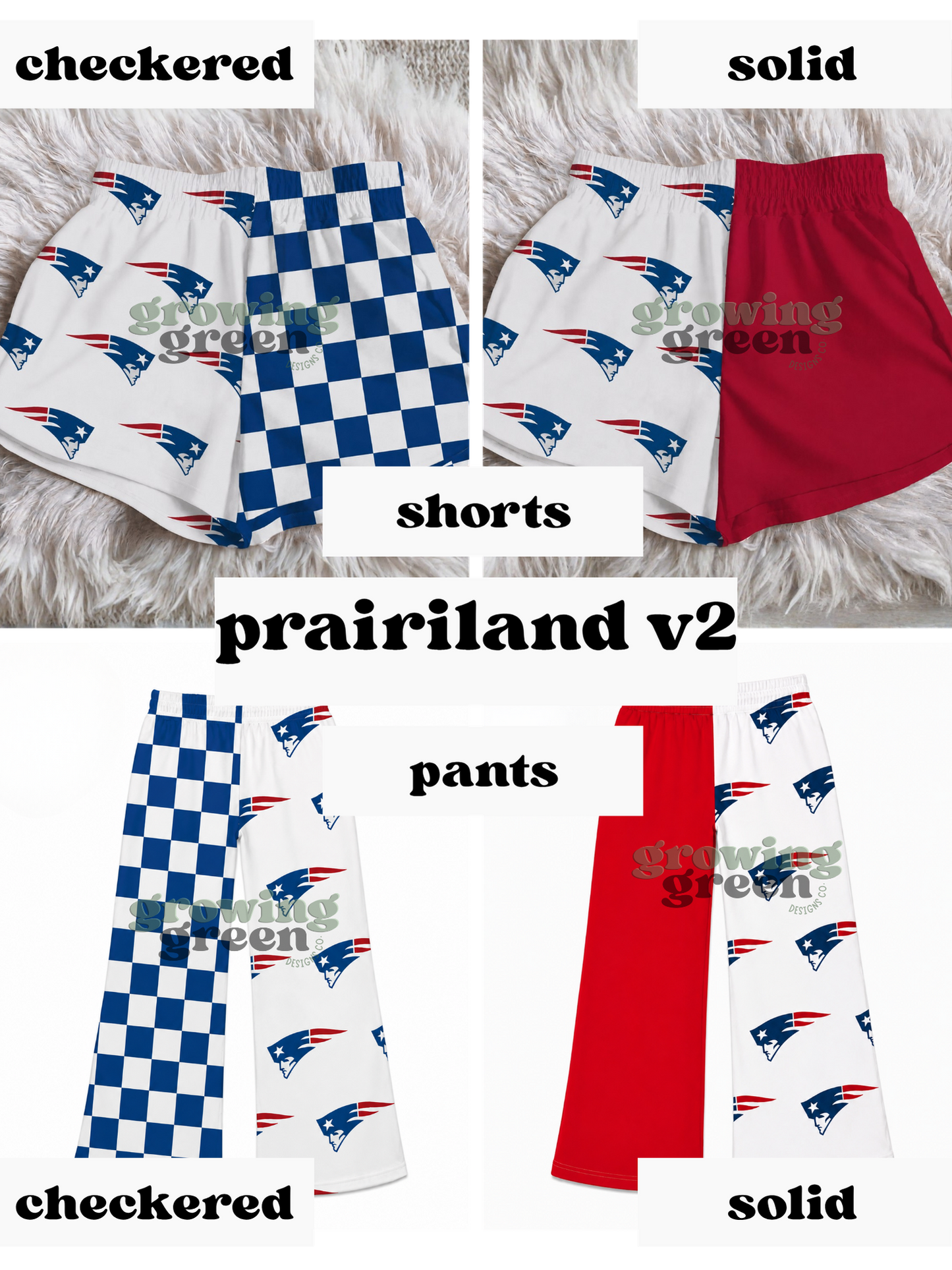 School Split Spirit Bottoms - PRE ORDER