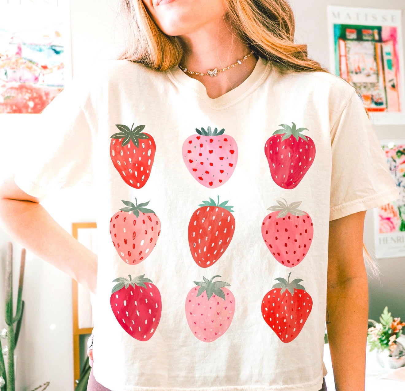 Strawberry Collage