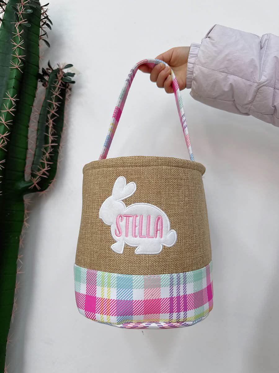 Gingham Easter Buckets - PRE ORDER