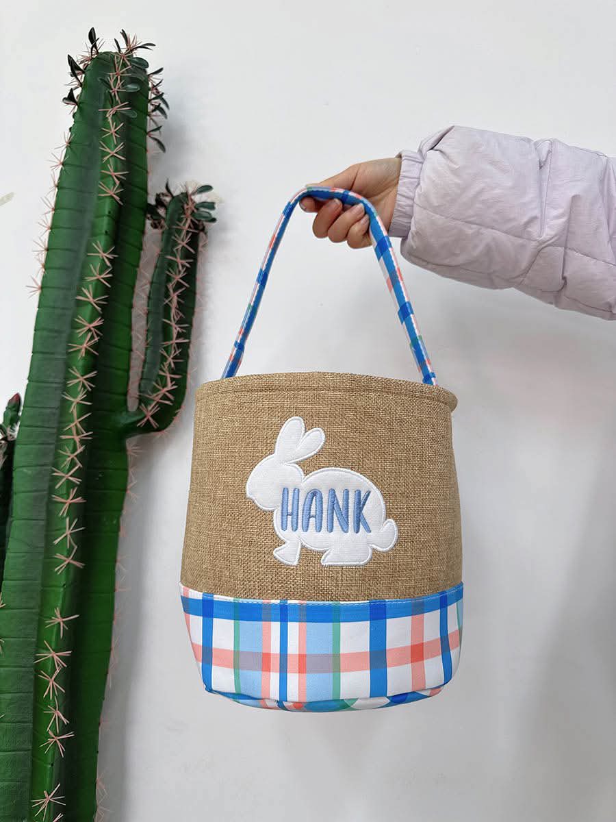 Gingham Easter Buckets - PRE ORDER