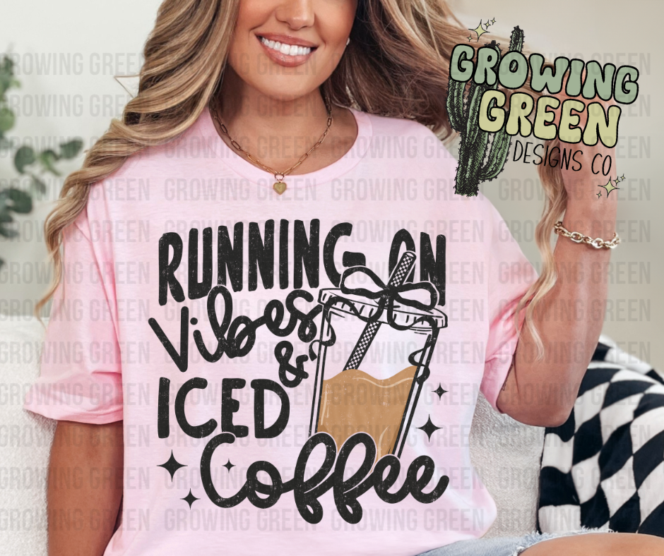 Running on vibes and iced coffee