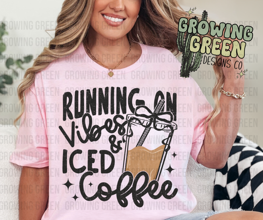 Running on vibes and iced coffee