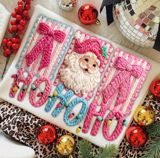 Ho ho ho faux yarn
