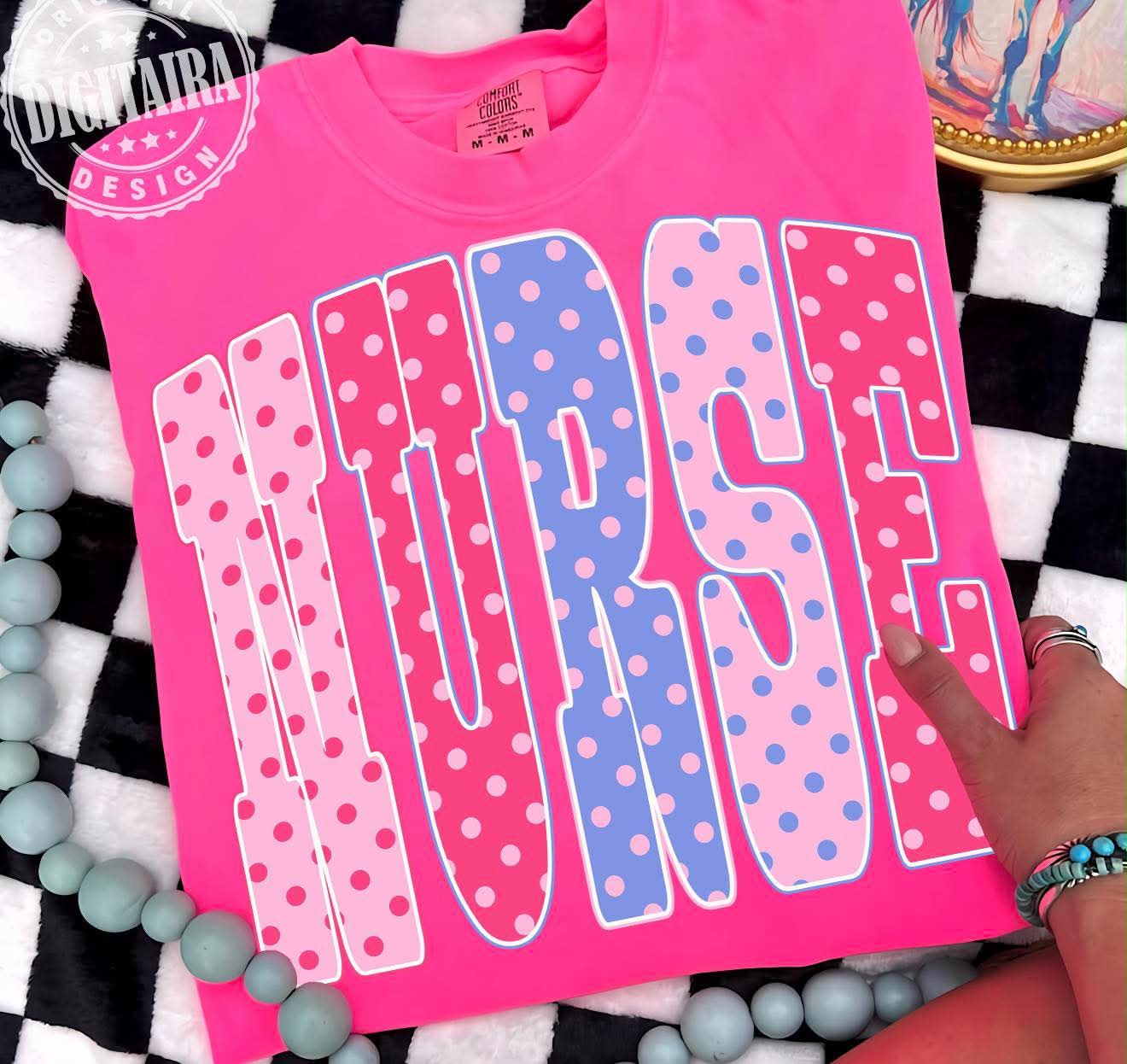 Colorful Polka Occupation - ANY