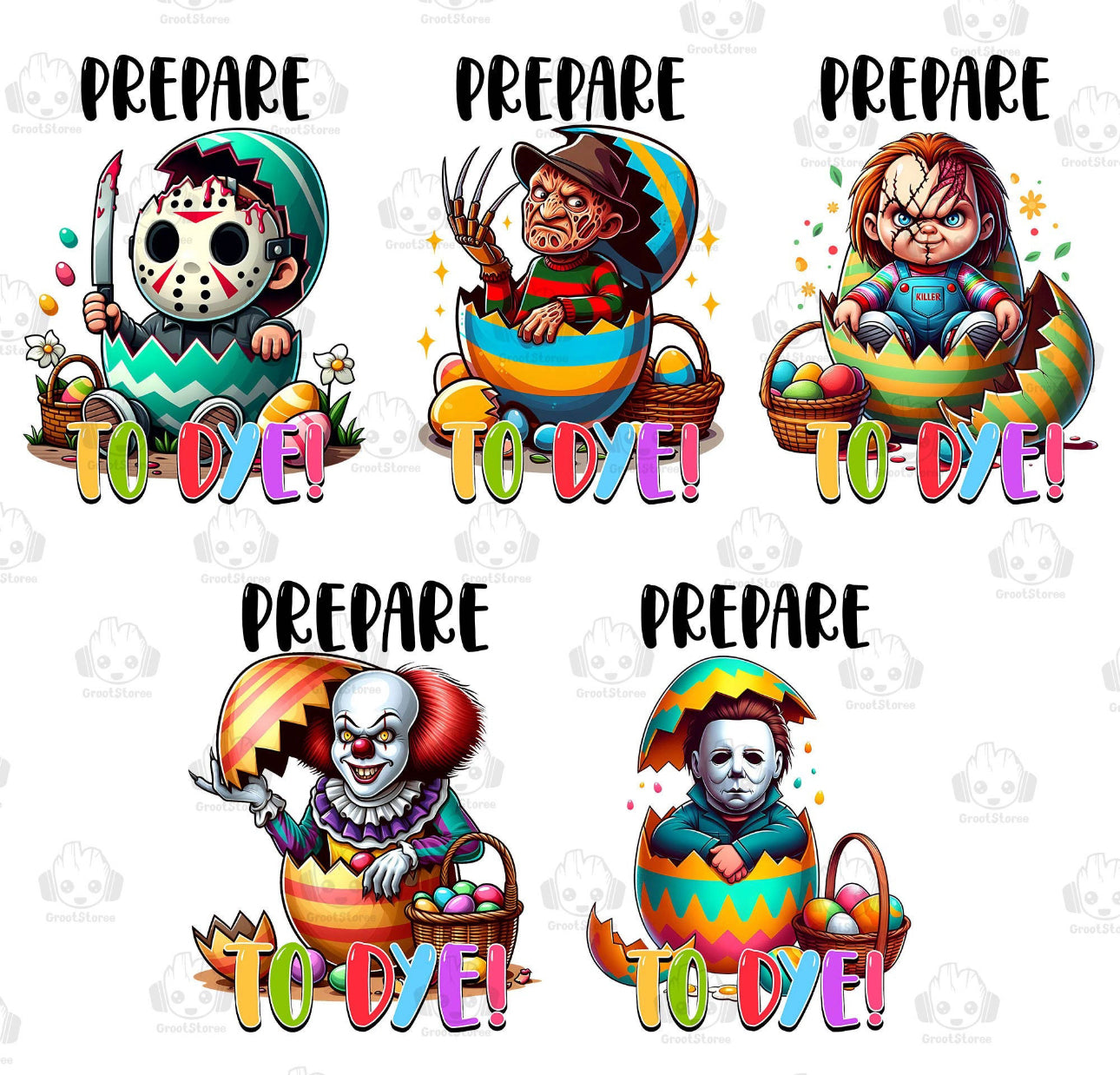 Prepare to Dye - MULTIPLE Characters