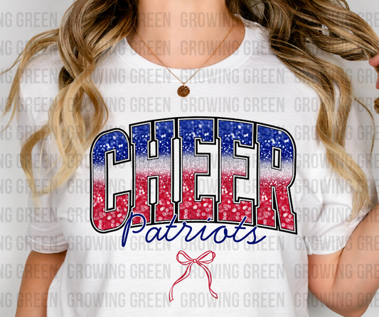 Glitter Cheer Mascot - CUSTOM