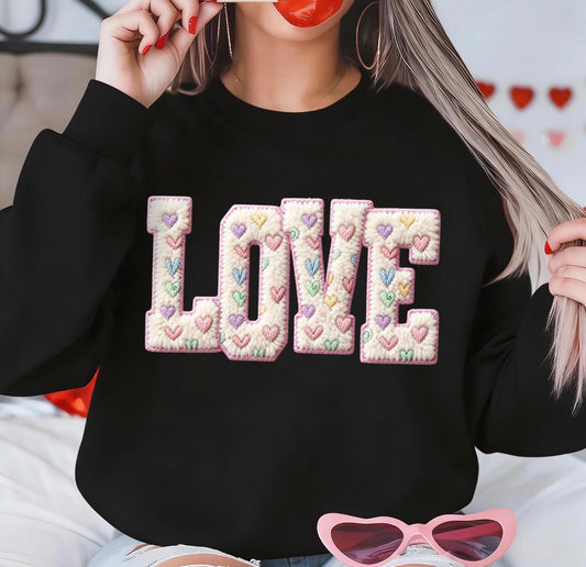 Love Faux Patch
