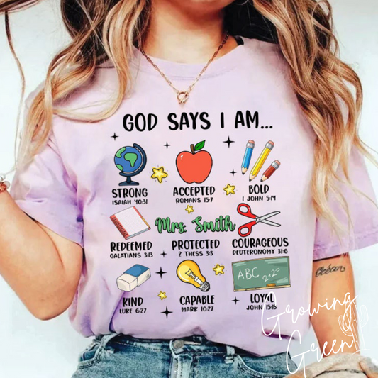 God Says I Am Teach