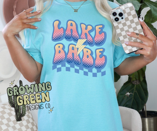 Lake Babe Checkered