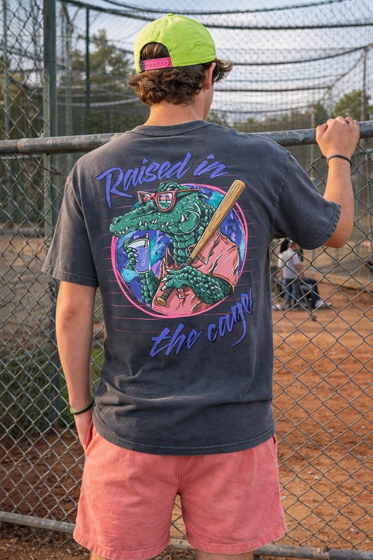Raised in the cage