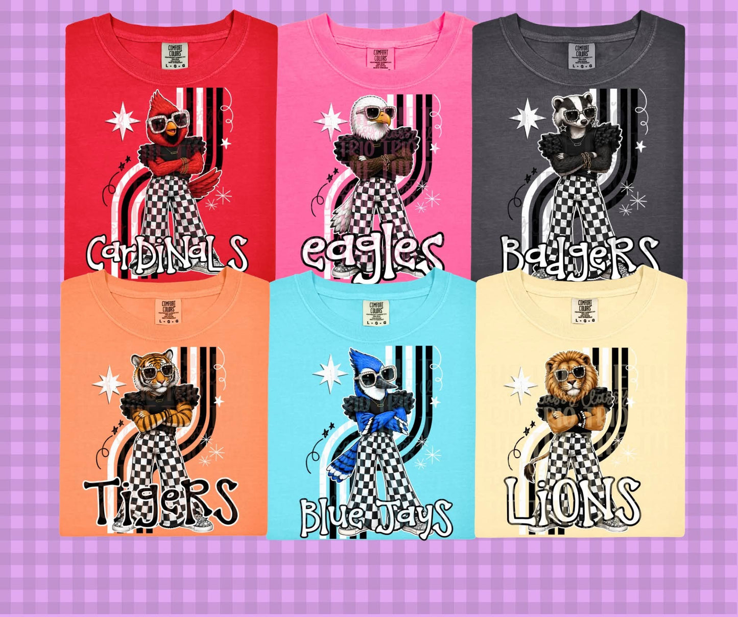 Retro Mascots Check - See List