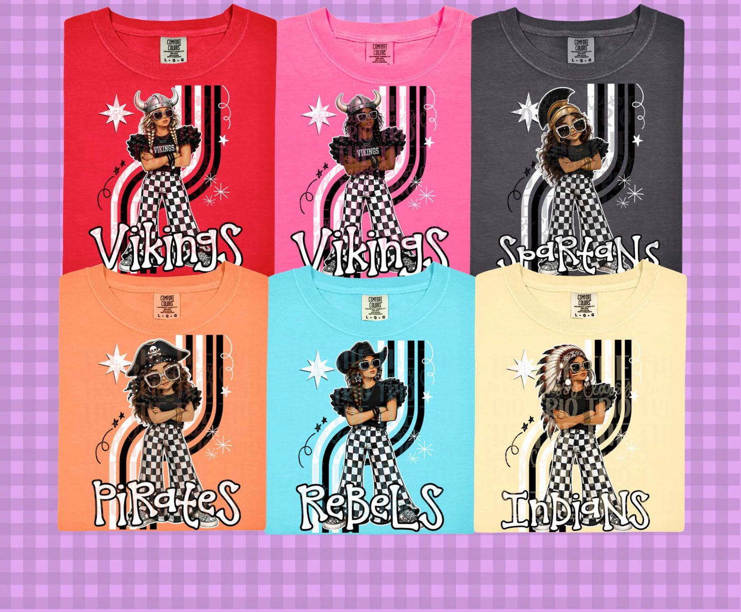 Retro Mascots Check - See List