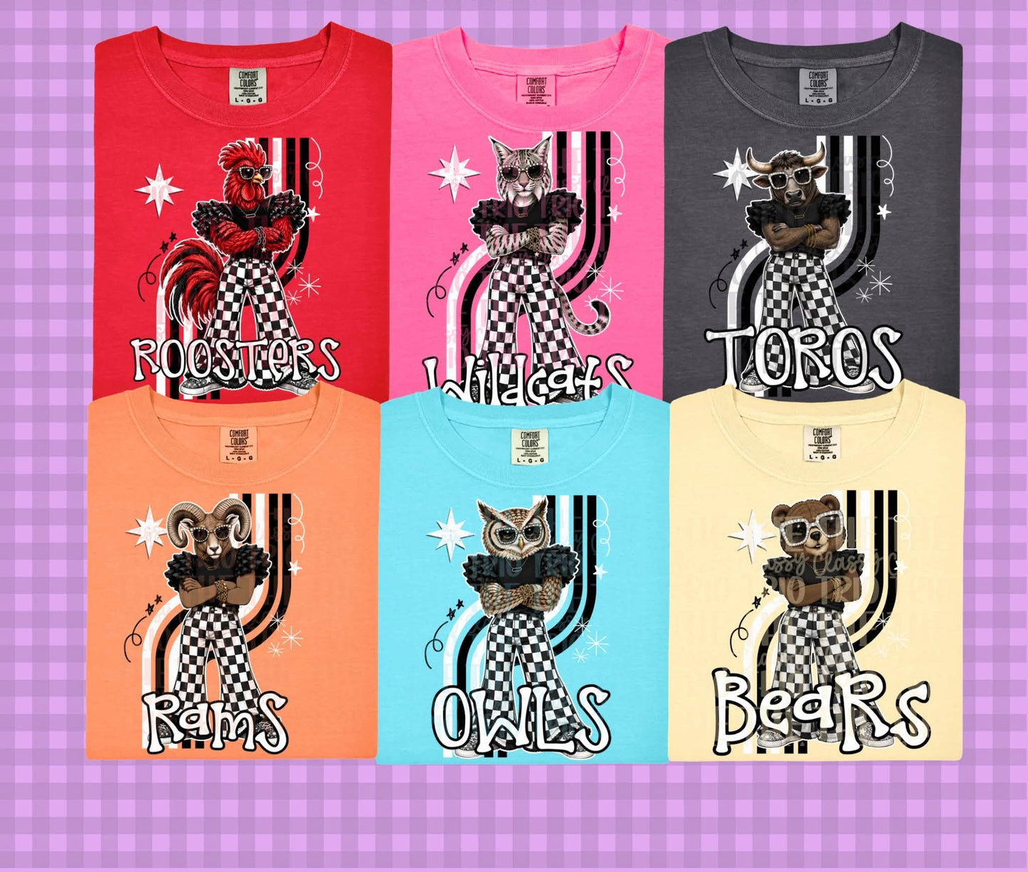 Retro Mascots Check - See List