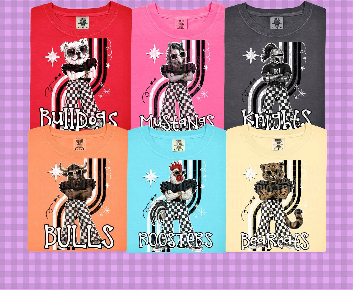 Retro Mascots Check - See List
