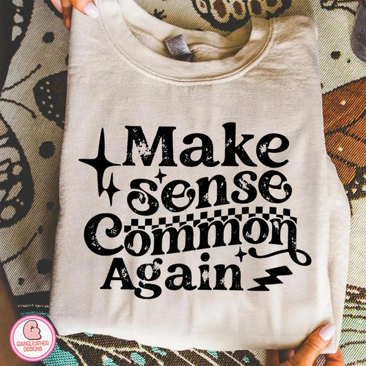 Make Sense Common Again