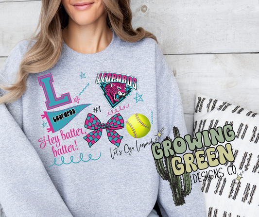 Leopards Collage Sweatshirt/Hoodie