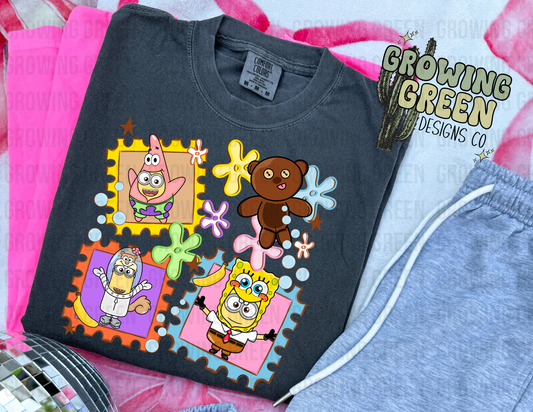 SquarePants Mash Up Stamps