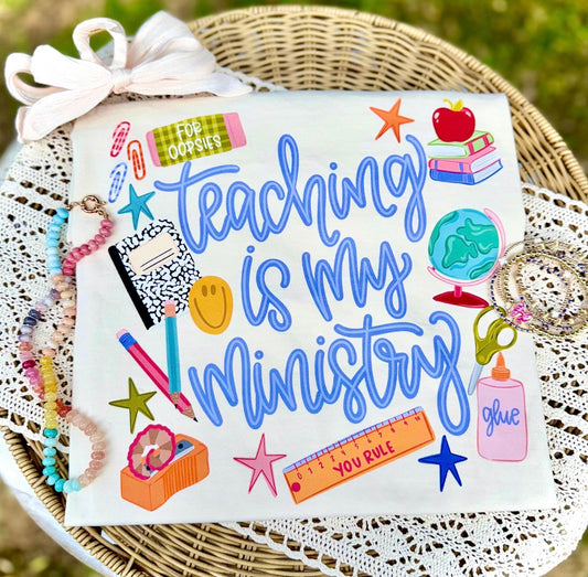 Teaching is my ministry
